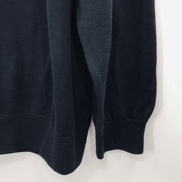 Fairway & Greene Sweater Black Mens XXL Pima Cotton Monogrammed 'ER' Golf. - Picture 6 of 9